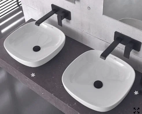 Chậu rửa mặt tròn đặt bàn Axent L318-1101-M1