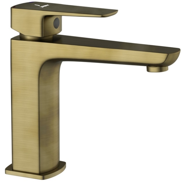 Vòi chậu rửa mặt nóng lạnh màu đồng cổ Ấn Độ Jaquar KUP-ABR-35005BPMV