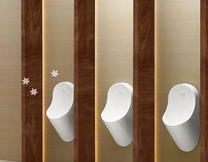 Bồn tiểu nam treo tường cao cấp Axent U720-0201-M2