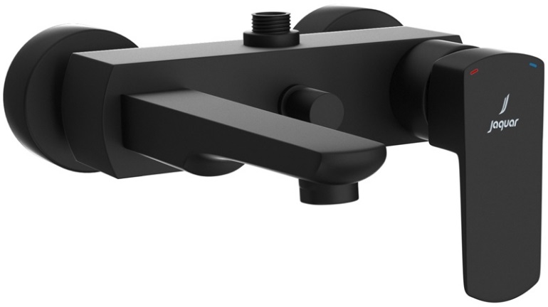 Củ sen tắm nóng lạnh gắn tường màu đen Ấn Dộ Jaquar KUP-BLM-35115PMV