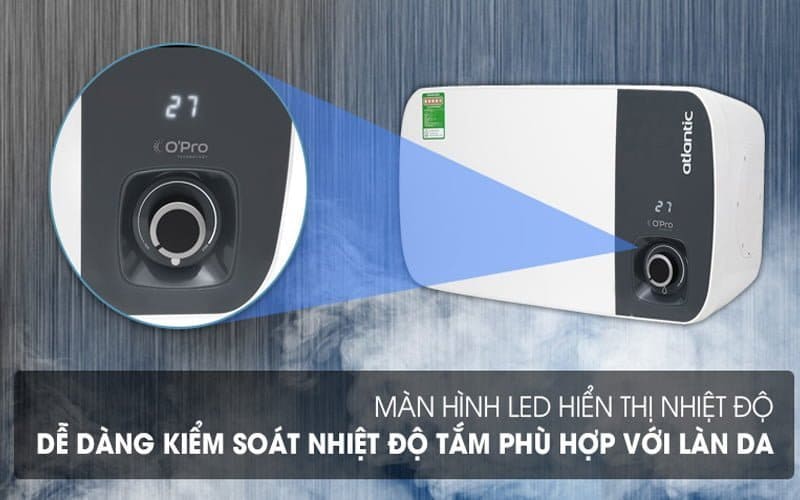 Bình nóng lạnh Atlantic Neo 2 Plus 20L (Bình ngang) 