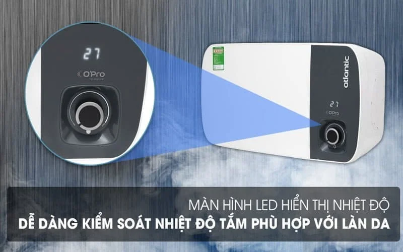 Bình nóng lạnh Atlantic Neo 2 Plus 30L (Bình ngang)