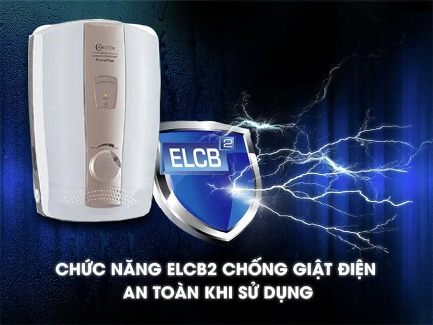 Máy tắm nóng trực tiếp không có bơm Centon WH-8558E