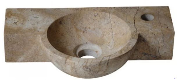 Chậu Rửa Mặt Treo Tường Đá Tự Nhiên Kanly MAR6M4V 