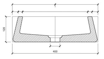 Chậu Rửa Mặt Đặt Bàn Đá Tự Nhiên Kanly MAR43V 