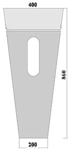 Chậu Rửa Mặt Đặt Sàn Đá Tự Nhiên Kanly MAR72 