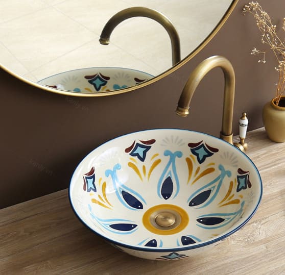 Chậu sứ nghệ thuật Kanly
