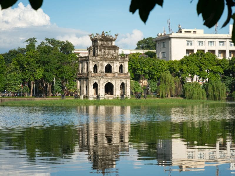 Hồ Gươm tại Quận Hoàn Kiếm