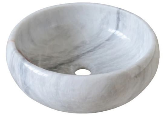 Chậu lavabo đặt bàn đá tự nhiên Kanly MAR123N 