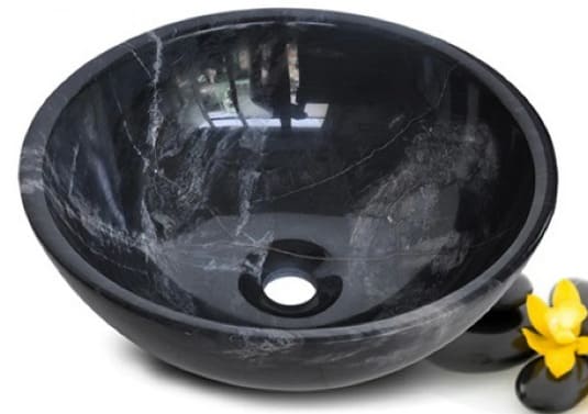 Chậu lavabo đặt bàn đá tự nhiên Kanly MAR12N 