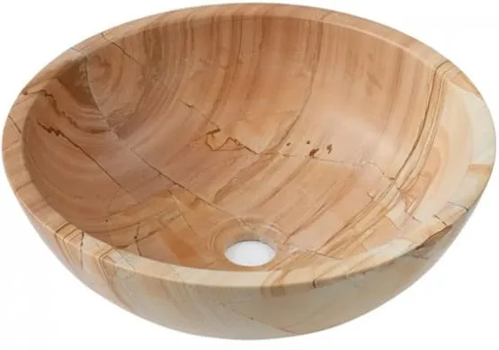Chậu lavabo đặt bàn đá tự nhiên Kanly MAR13N