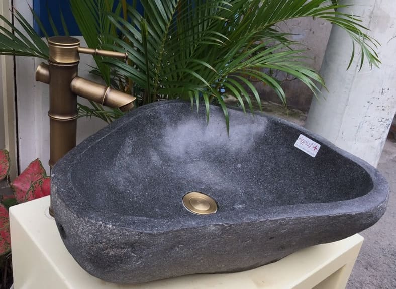 Chậu Rửa Mặt Đặt Bàn Đá Cuội Kanly MAR15i 