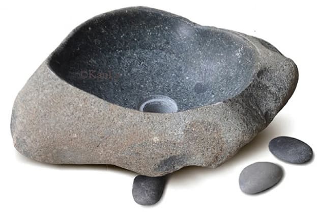 Chậu Rửa Mặt Đặt Bàn Đá Cuội Kanly MAR15V 