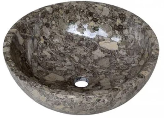 Chậu lavabo đặt bàn đá Marble tự nhiên Kanly MAR14I 