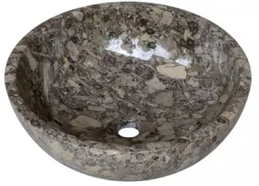 Chậu lavabo đặt bàn đá Marble tự nhiên Kanly MAR14I