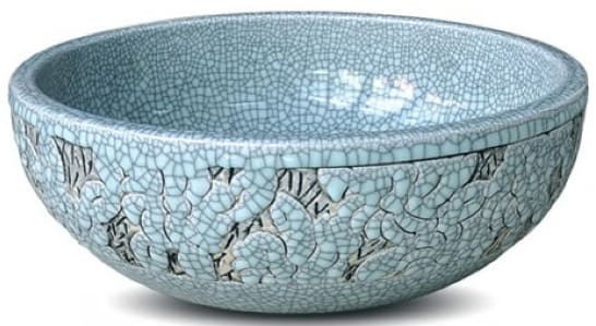 Chậu lavabo đặt bàn sứ mỹ thuật Kanly SU126 