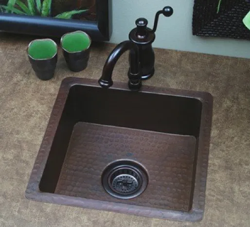 Chậu lavabo đặt bàn đồng thau âm bàn Kanly BCS157