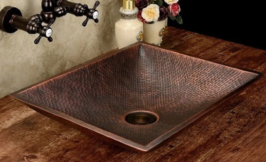 Chậu lavabo đặt bàn đồng thau Kanly CS03