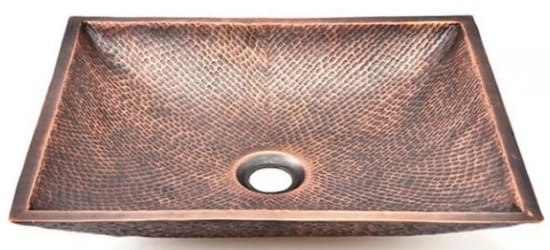 Chậu lavabo đặt bàn đồng thau Kanly CS03