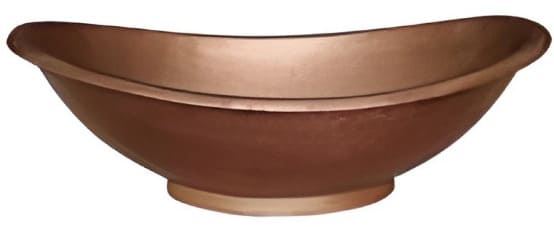 Chậu lavabo đặt bàn đồng đỏ Kanly RSC046V