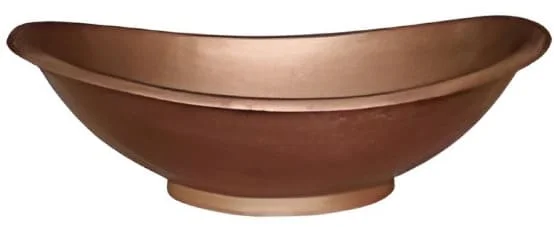 Chậu lavabo đặt bàn đồng đỏ Kanly RSC046V