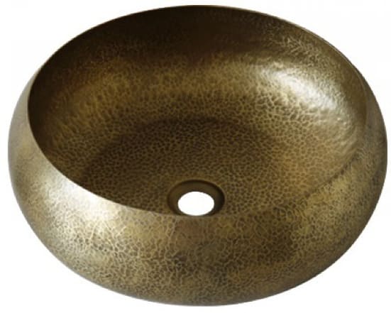 Chậu lavabo đặt bàn đồng đỏ Kanly RSC122V 