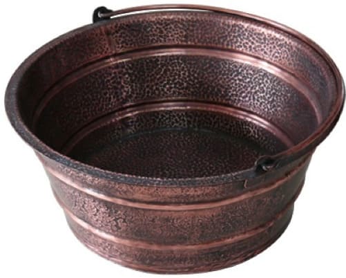 Chậu lavabo đặt bàn đồng có quai xách Kanly RSC412V