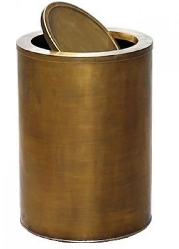 Thùng Đựng Rác Bằng Đồng Nắp Lật Kanly RSC504 