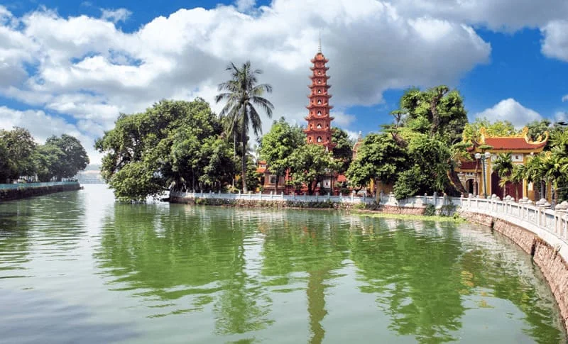 Chùa Trấn Quốc – nét di sản văn hóa lịch sử tại Hồ Tây