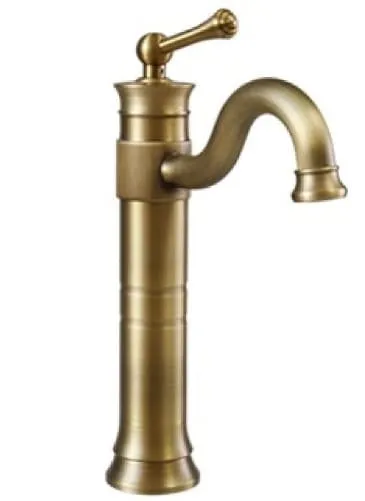 Vòi lavabo nóng lạnh bằng đồng cổ điển Kanly GCA16