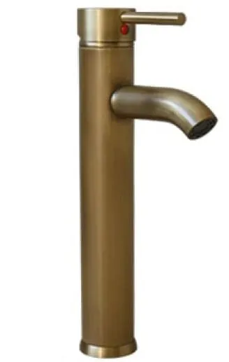 Vòi lavabo nóng lạnh bằng đồng cổ điển Kanly GCA20