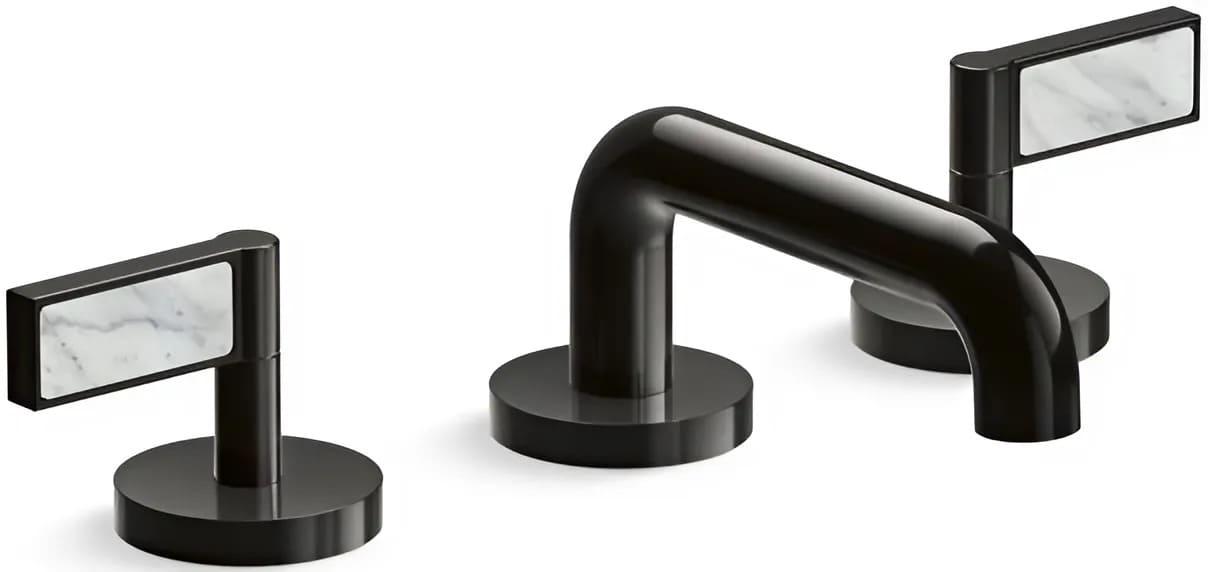 Vòi chậu rửa mặt nóng lạnh Kallista P24491-WC-PGP