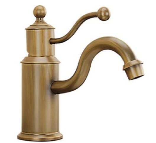 Vòi lavabo nóng lạnh bằng đồng cổ điển Kanly GCV08 