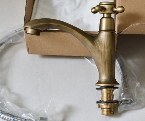 Vòi lavabo lạnh bằng đồng cổ điển Kanly GCV109 