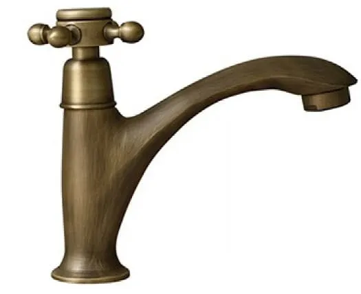 Vòi lavabo lạnh bằng đồng cổ điển Kanly GCV109