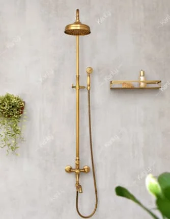 Sen tắm đứng nóng lạnh bằng đồng Kanly GCS11
