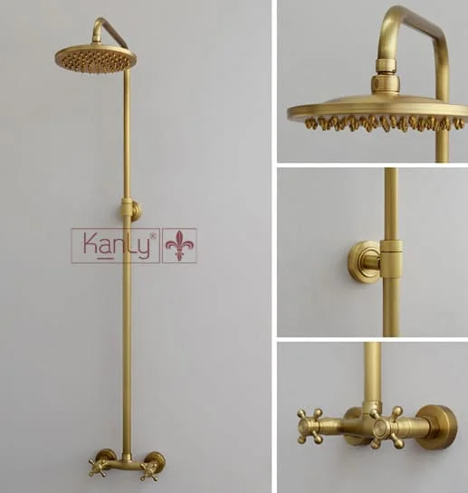 Sen tắm đứng nóng lạnh bằng đồng Kanly GCS30
