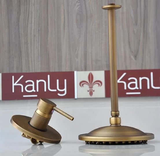 Sen tắm âm tường nóng lạnh bằng đồng Kanly GCS72 