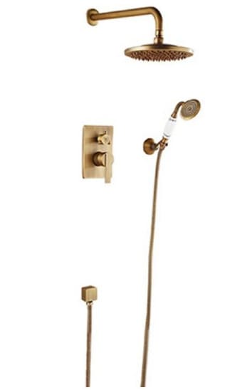 Sen tắm âm tường nóng lạnh bằng đồng Kanly GCS75 