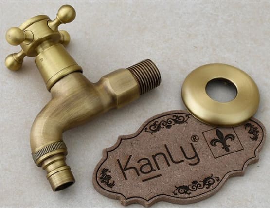 Vòi Nước Lạnh Bằng Đồng Gắn Tường Kanly GCT01N
