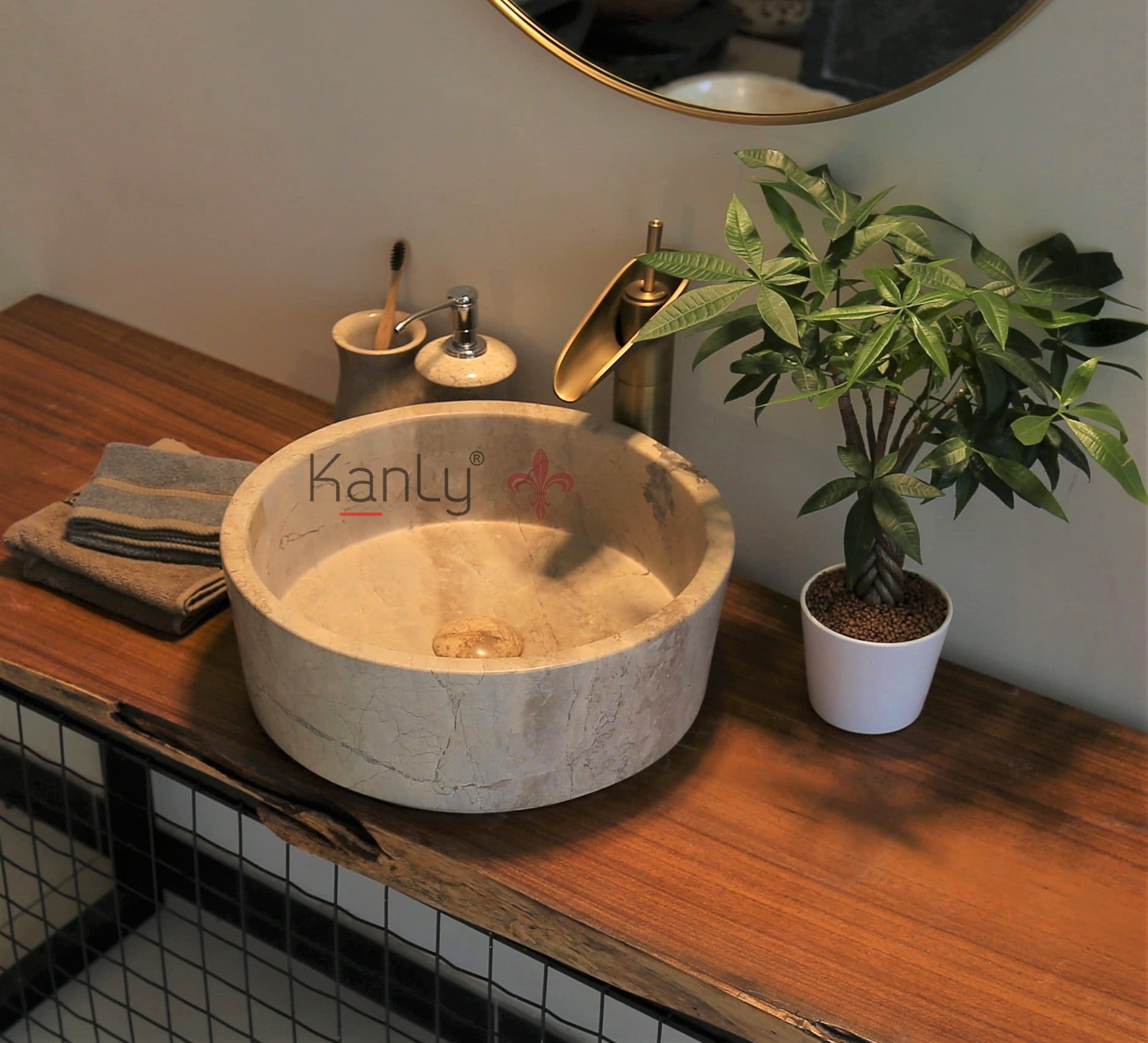 Thiết bị nhà tắm Kanly tại biệt thự long biên sài đồng 