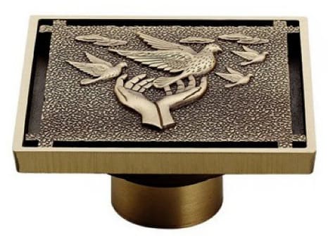 Phễu thoát sàn bằng đồng Kanly GCP12 