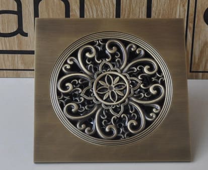 Phễu thoát sàn bằng đồng Kanly GCP15C 