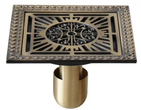 Phễu thoát sàn bằng đồng Kanly GCP22
