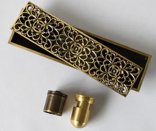 Phễu thoát sàn bằng đồng Kanly GCP61 