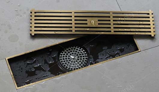 Phễu thoát sàn bằng đồng Kanly GCP67 