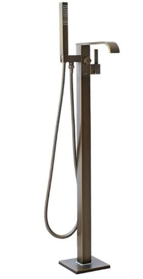 Sen bồn tắm nóng lạnh đặt sàn bằng đồng cổ điển Kanly GCS07 