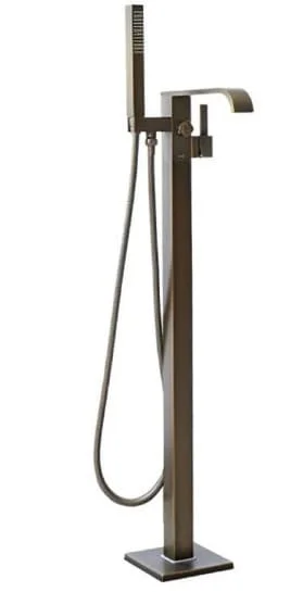 Sen bồn tắm nóng lạnh đặt sàn bằng đồng cổ điển Kanly GCS07 