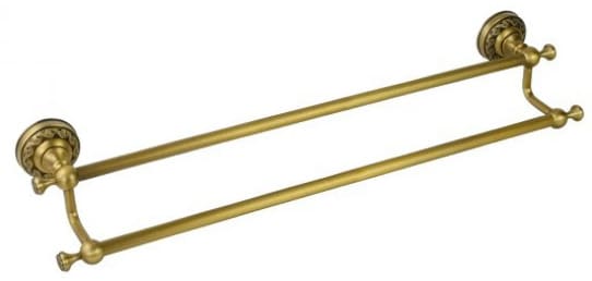 Thanh vắt khăn đôi bằng đồng kiểu cổ Kanly GCH12 