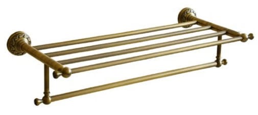 Thanh vắt khăn đôi bằng đồng kiểu cổ Kanly GCH13 